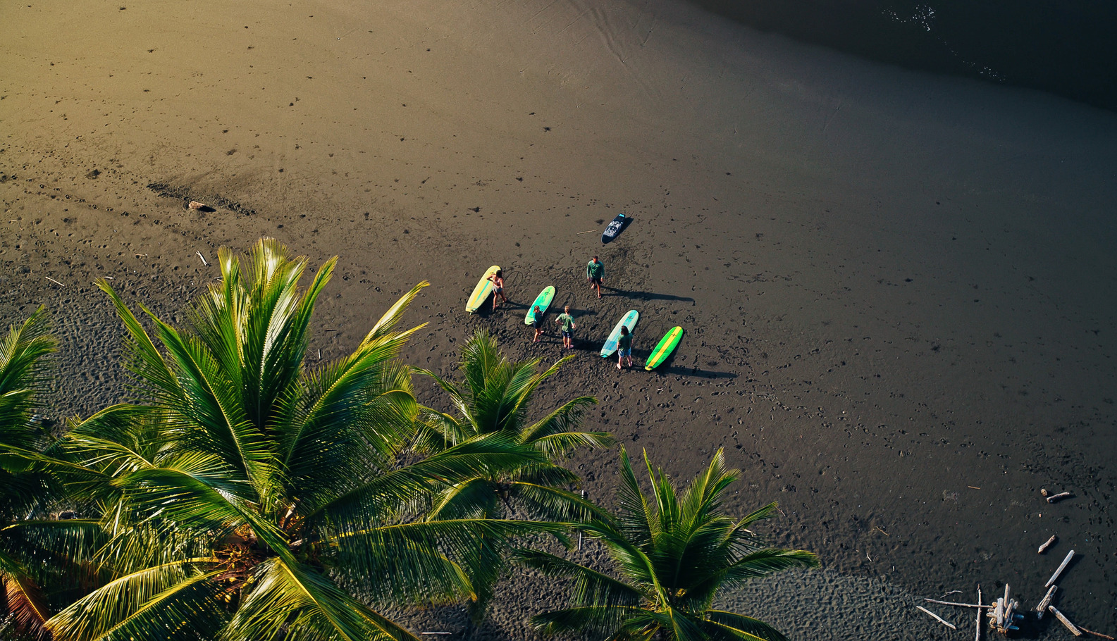 NAMU Surf Retreat — ocean and jungle