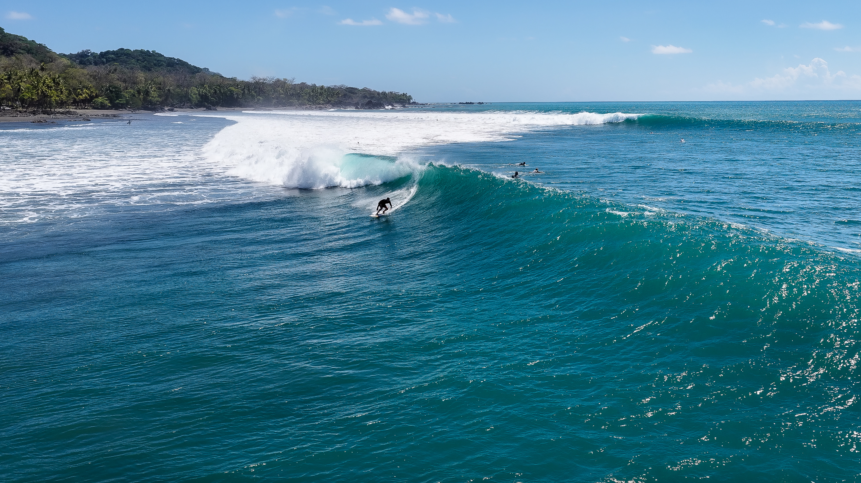 Pavones — longest left-hand point break